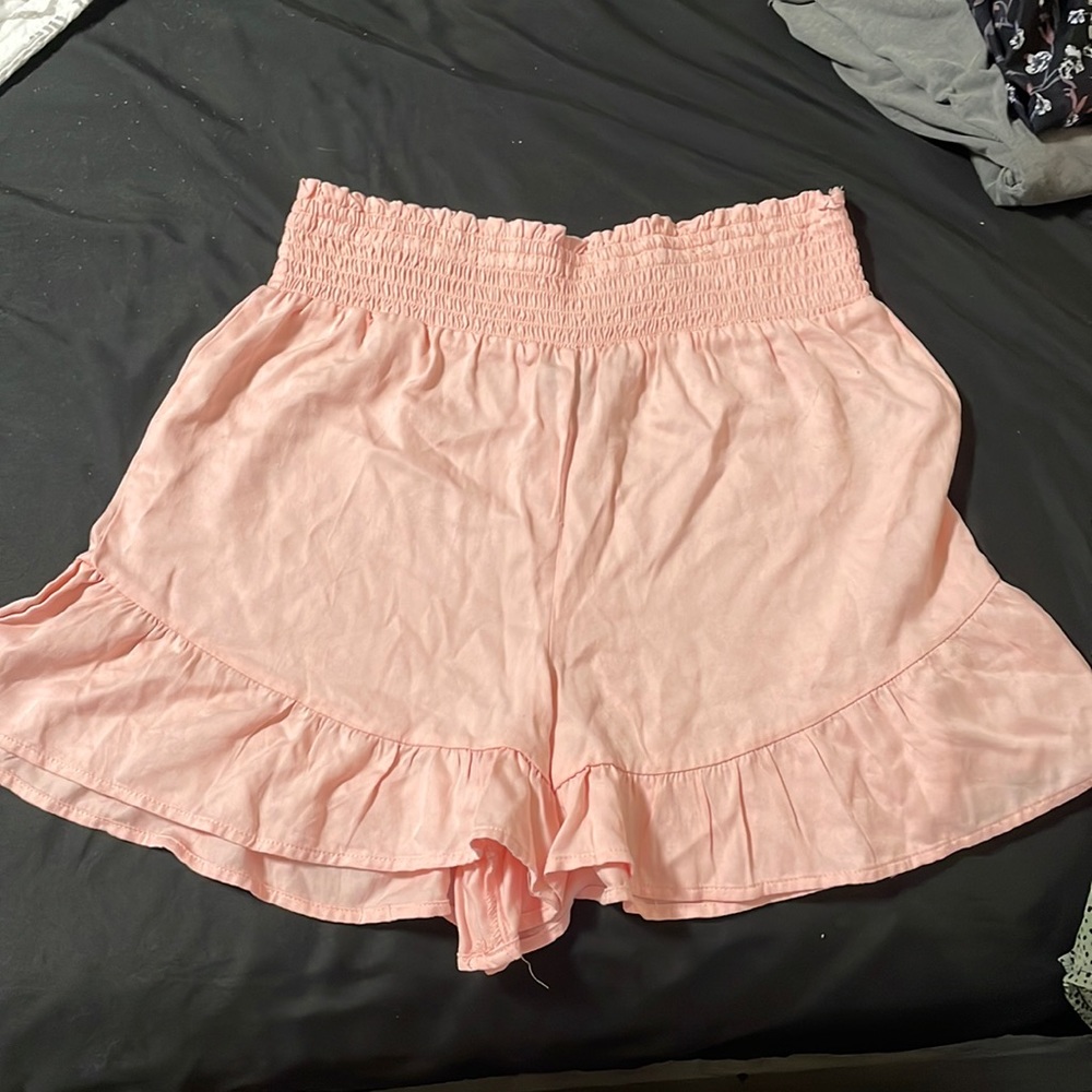 Target, Art class flow, pink shorts with ranches waist